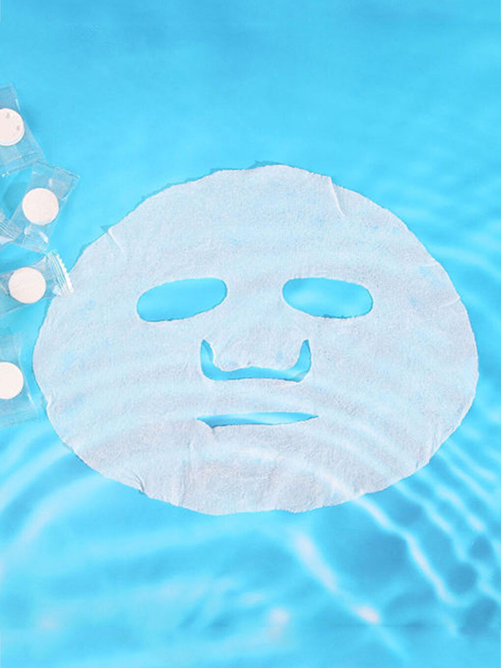 Yoyoso Sıkıştırılmış İpek Maske 80'li-1