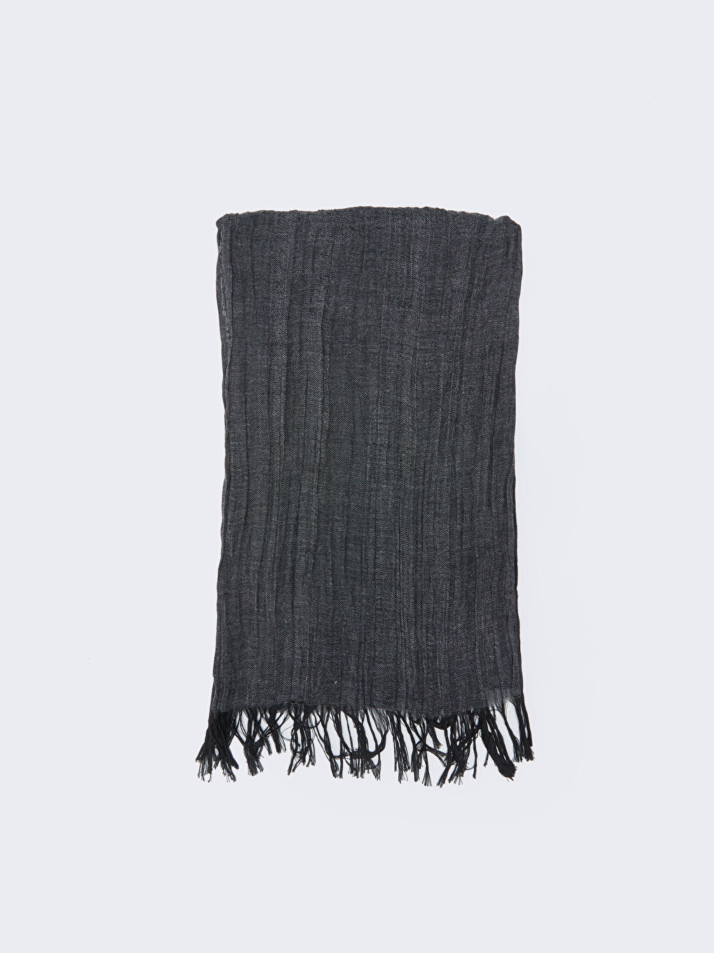 Gri Düz Erkek Şal-2