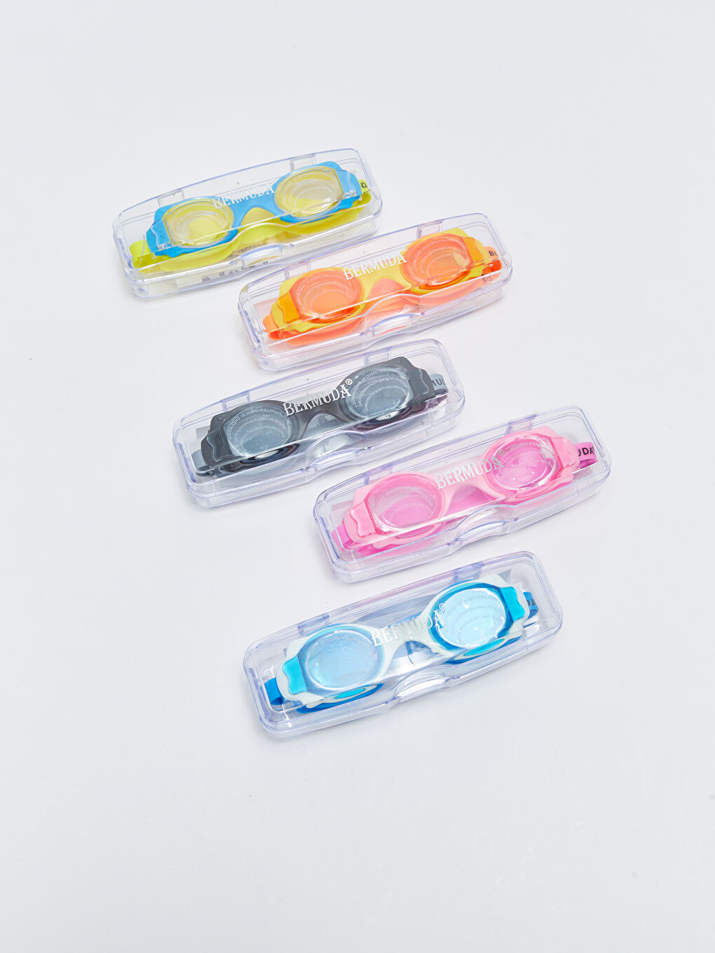 Karışık Bermuda Kutulu Deniz Gözlüğü