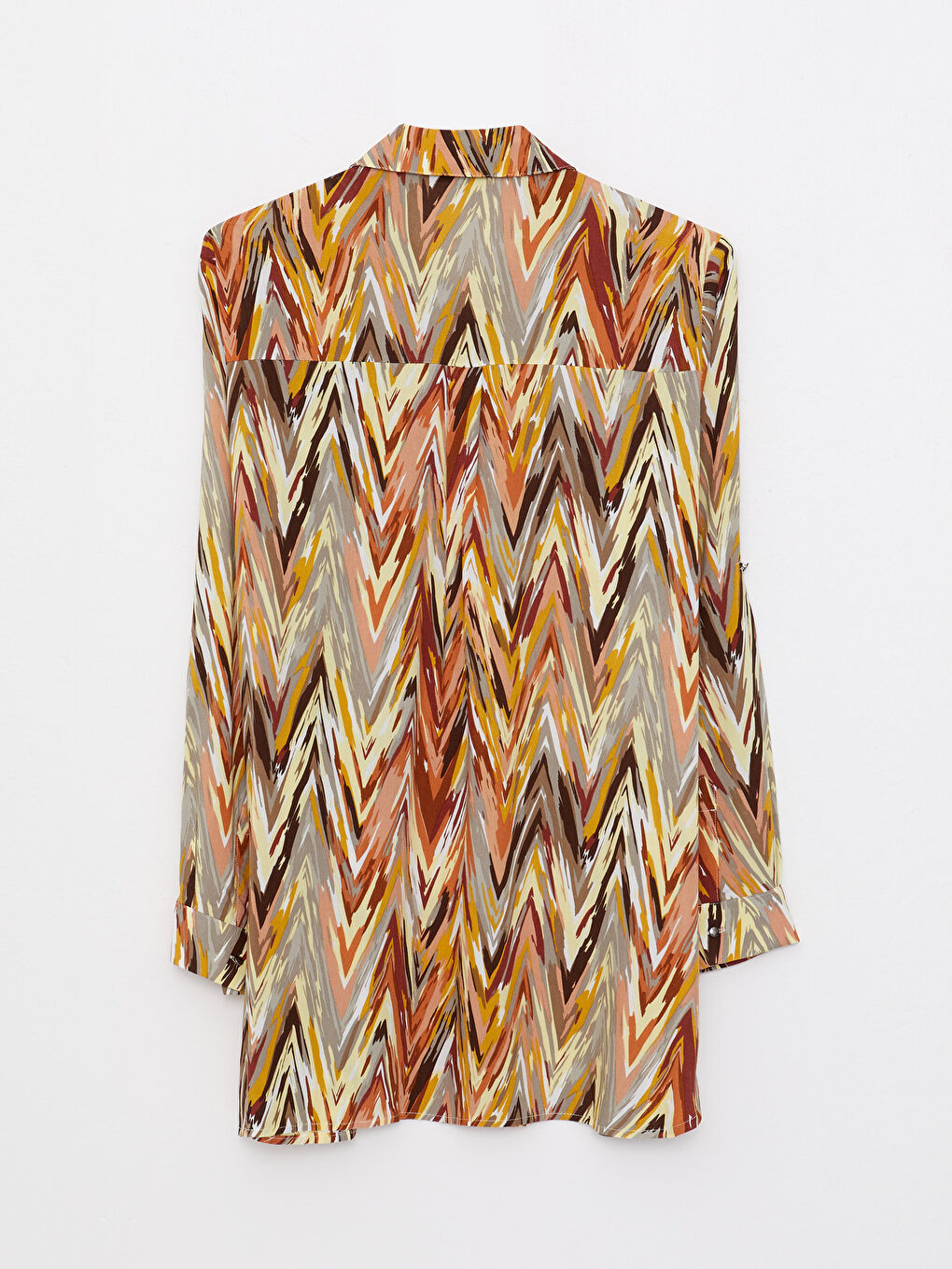 Chemise Pour Femmes En Viscose Imprimée À Manches Longues Et Fermeture Boutonnée Sur Le Devant-6