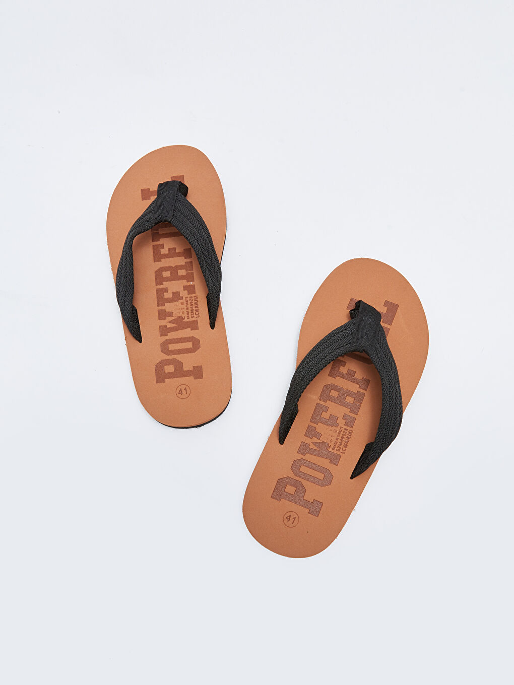 Karışık Baskılı Parmak Arası Erkek Plaj Terliği-2