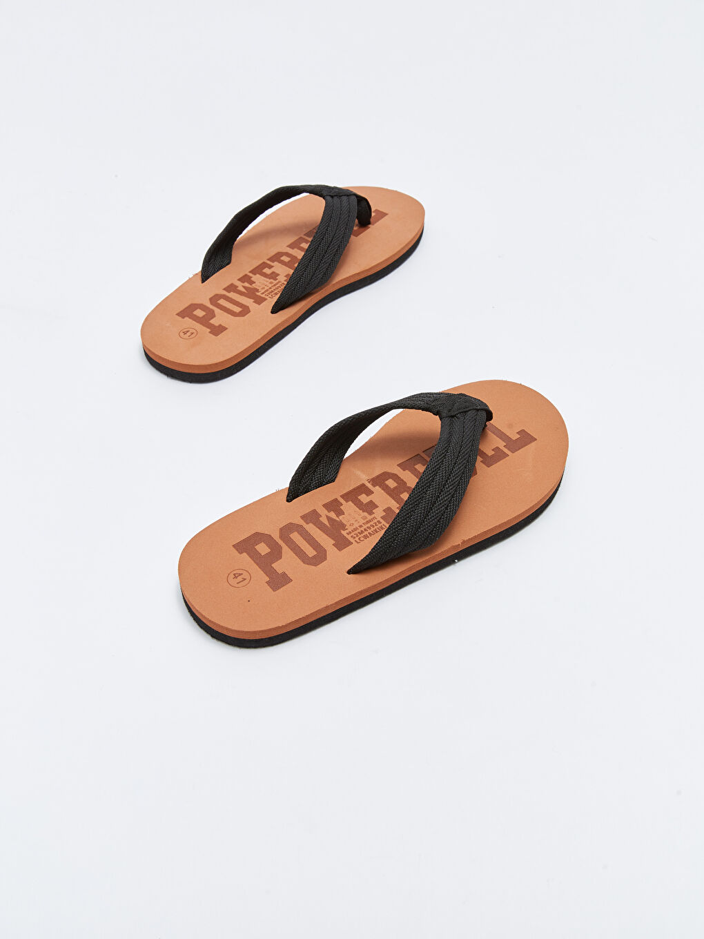 Karışık Baskılı Parmak Arası Erkek Plaj Terliği-4