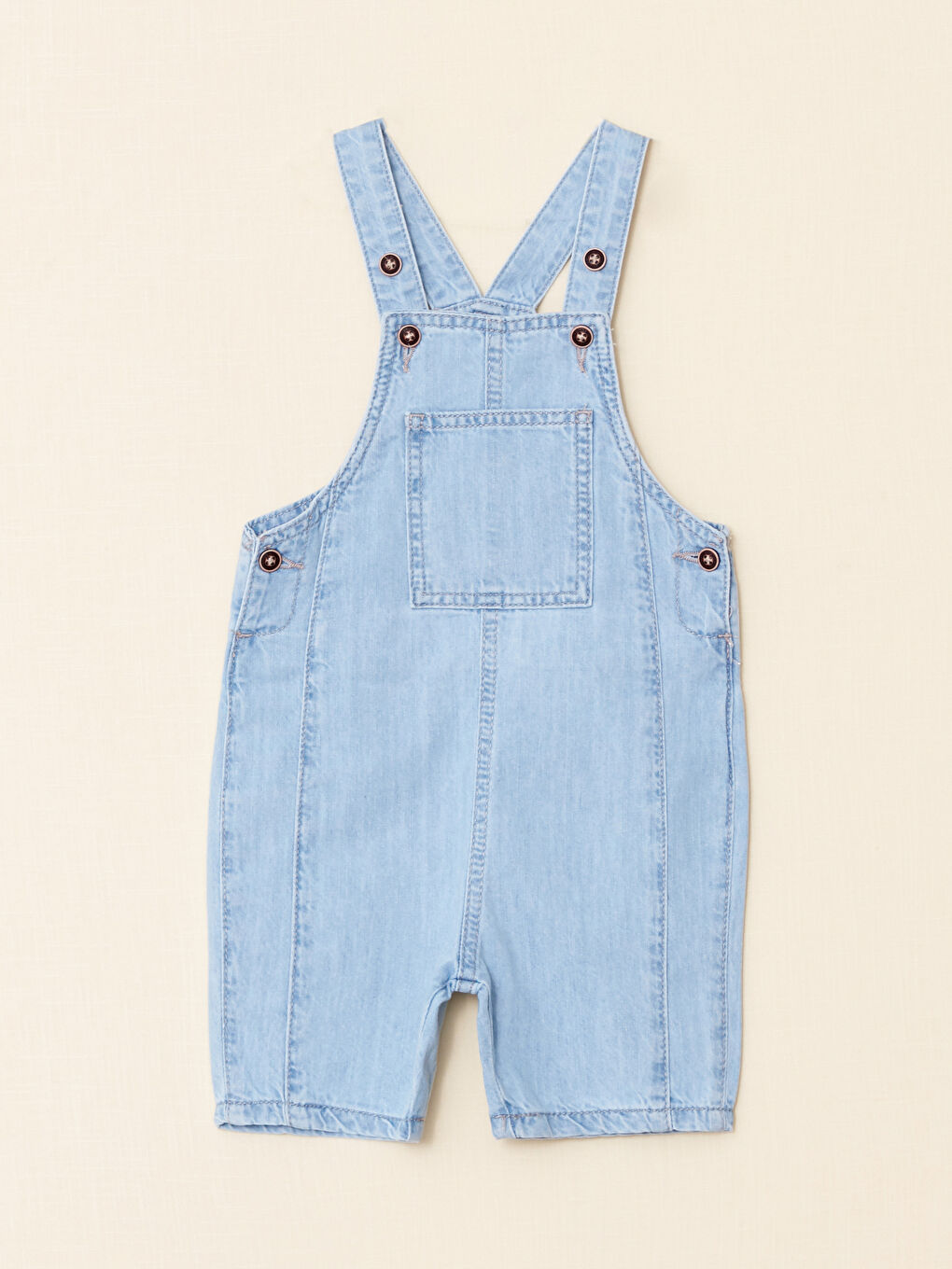 Basic Baby Boys' Denim Dungarees