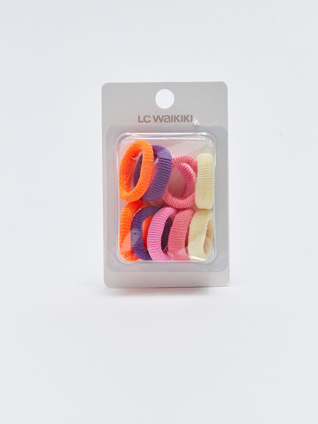 مشابك شعر مطاطية ملونة للبنات - 10 قطع