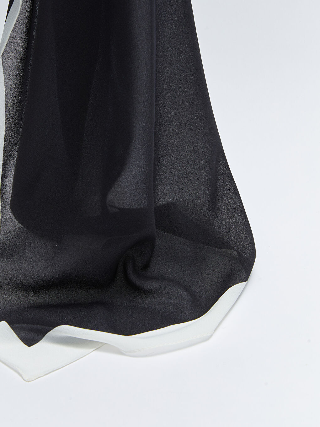 Siyah Kadın Düz  Şal-4