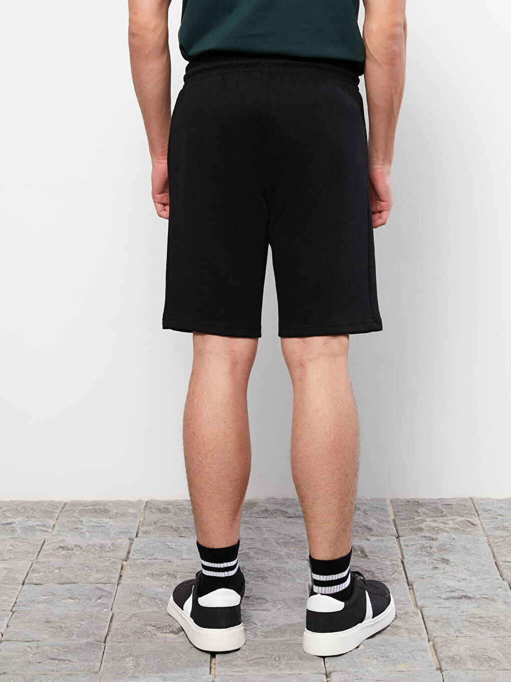 Slim Fit Binding Detail Men's Shorts -S2MA34Z8-CVL