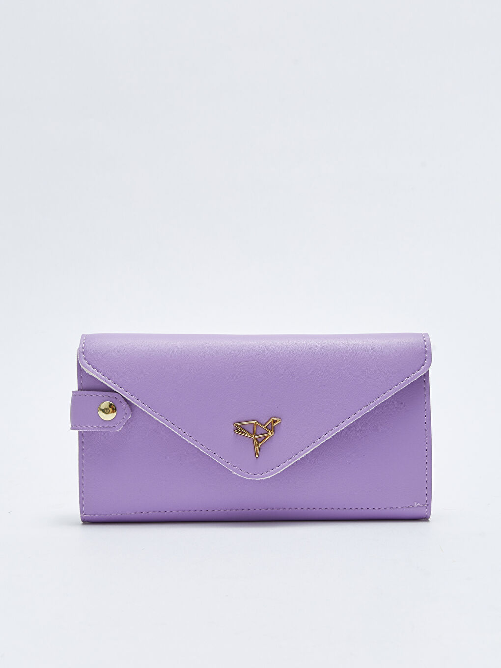 Portefeuille à Rabat Aspect Cuir pour Femmes