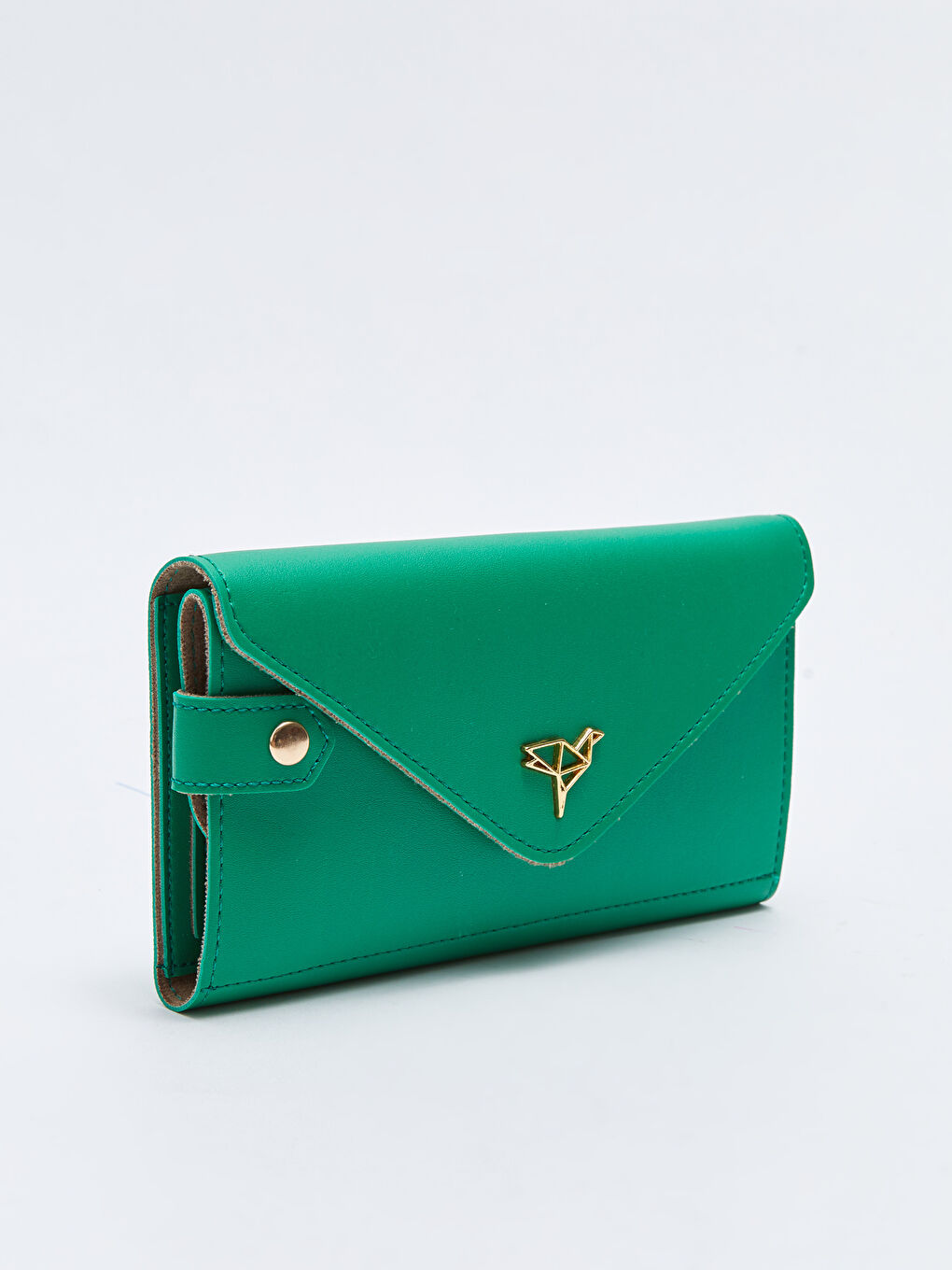 Leather Look Flap Women's Wallet-1