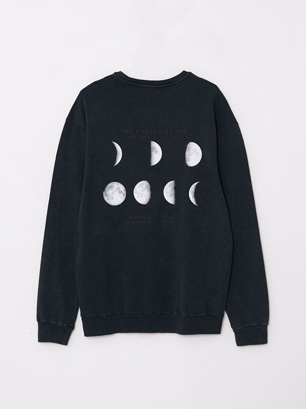 Crew Neck Long Sleeve Printed Men's Sweatshirt-6