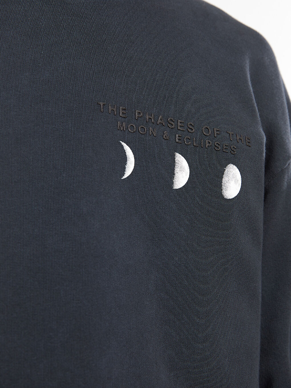 Crew Neck Long Sleeve Printed Men's Sweatshirt-3