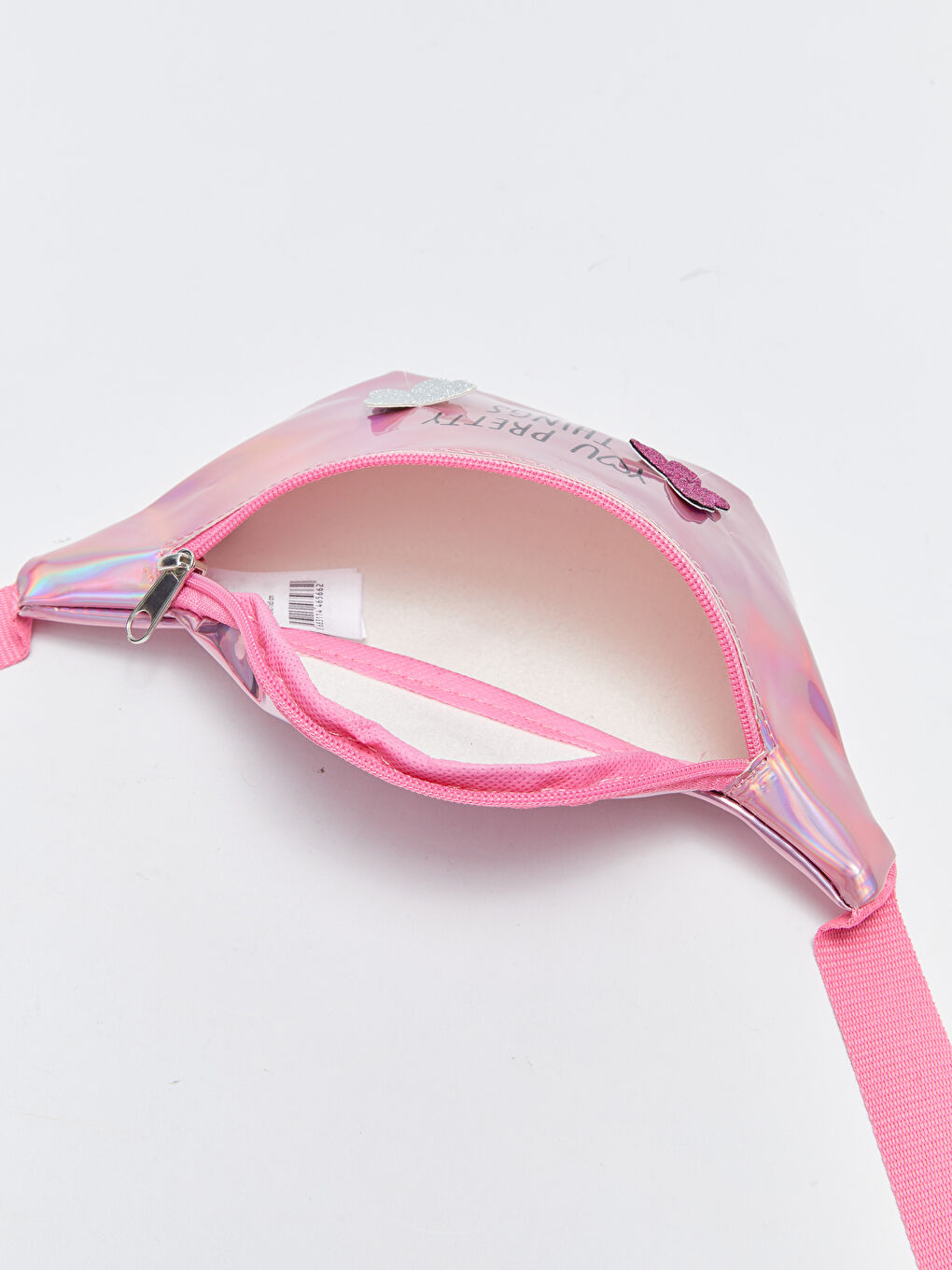 LCW ACCESSORIES حقيبة الخصر للبنات بطبعات الهولوغرام -S2MD20Z4-DP3