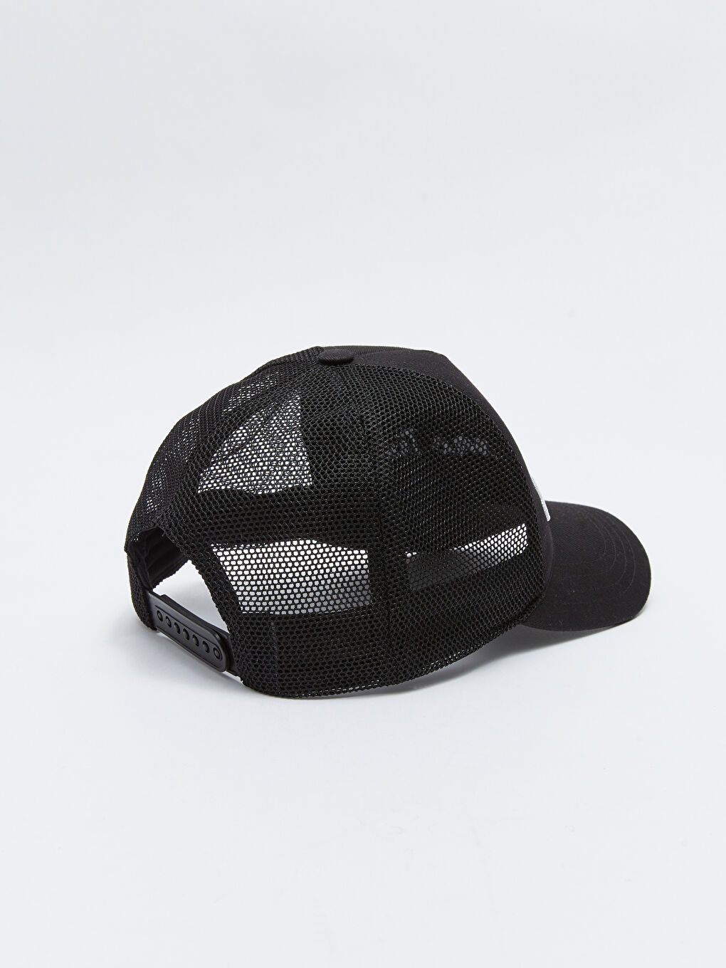 Siyah Yazı Nakışlı Kadın Kep Şapka-3