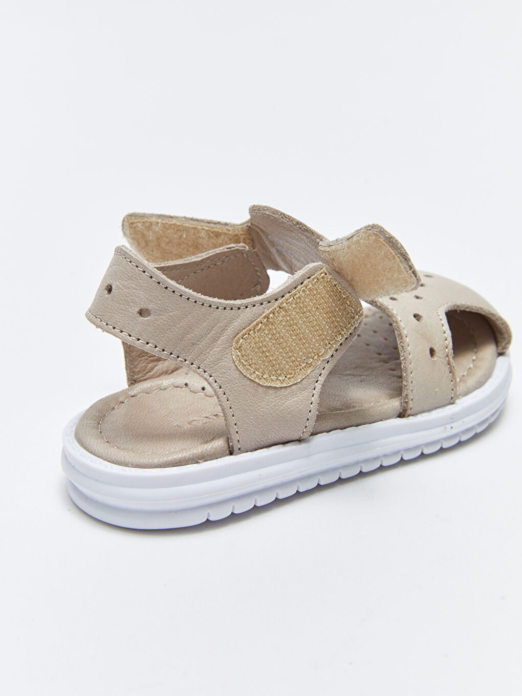 Genuine Leather Baby Boy Sandals with Velcro-5
