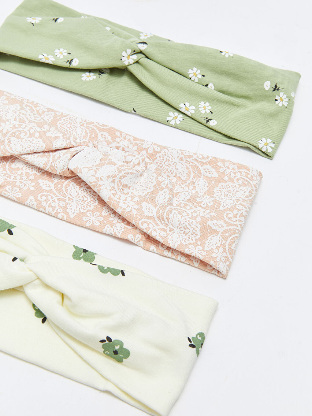 Yeşil Kız Bebek Saç Bandı 3'lü-3