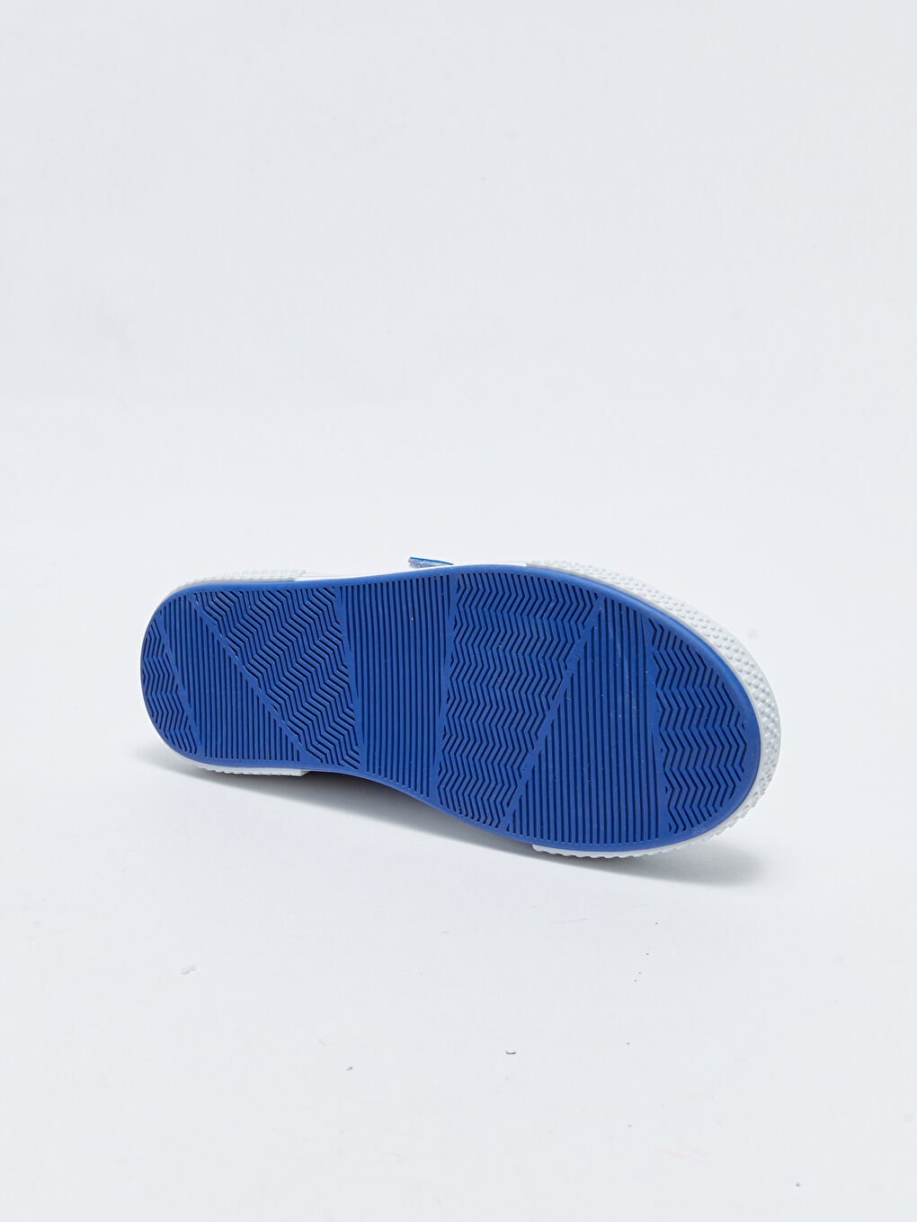 Mavi Baskılı Bağcıklı Cırt Cırtlı Erkek Çocuk Spor Ayakkabı-3