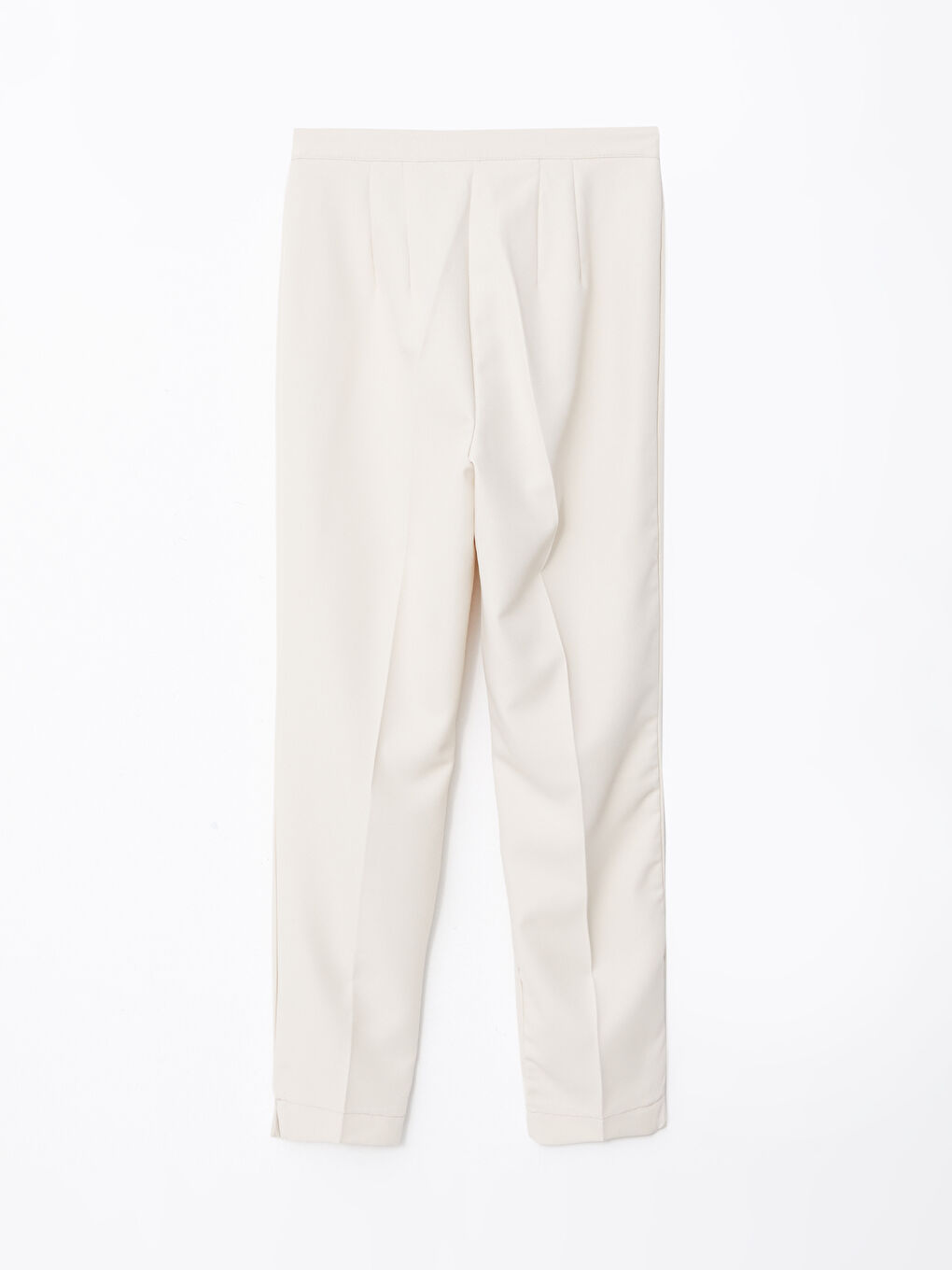 Женские брюки стандартного кроя однотонные-6