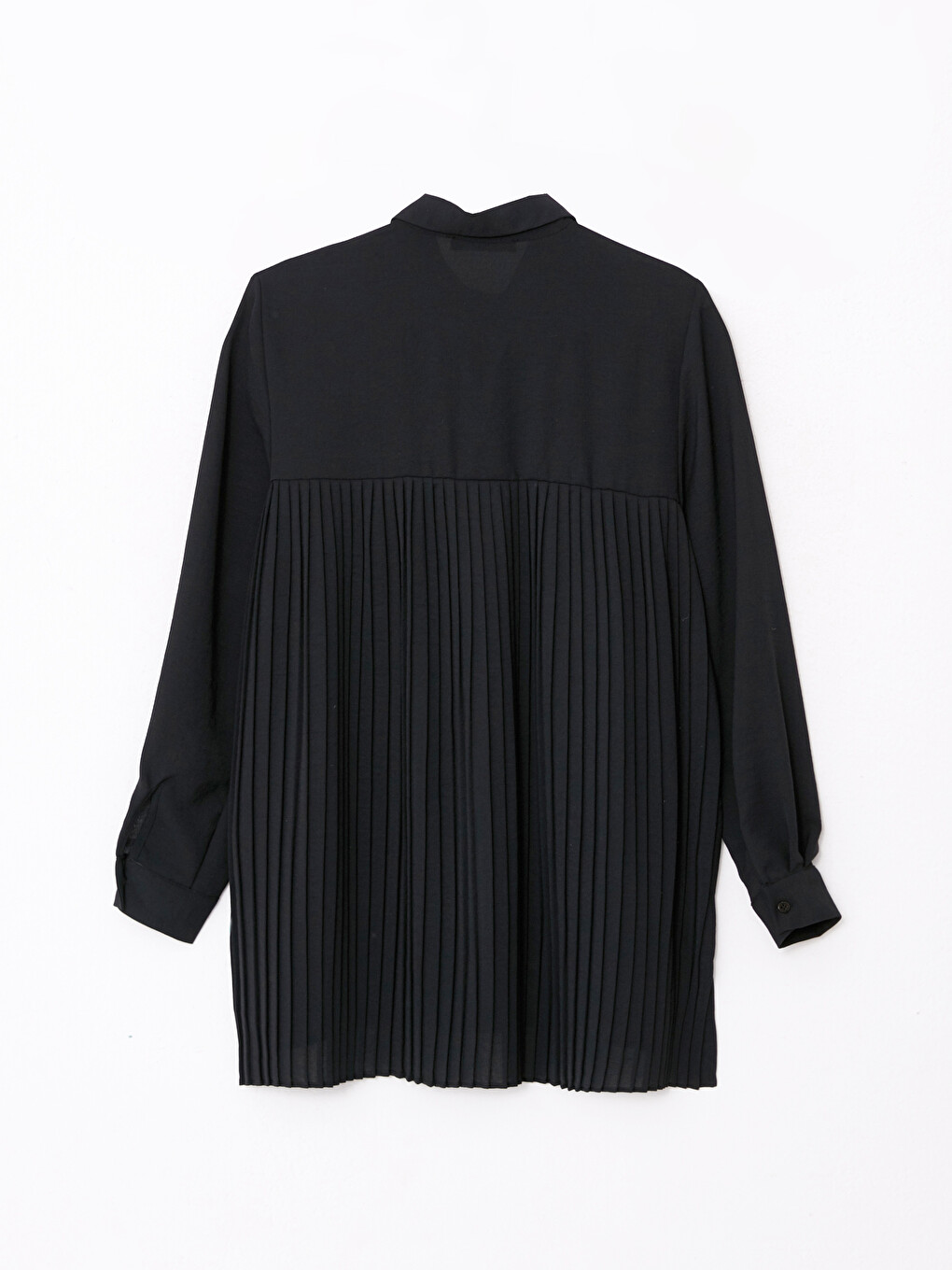 Front Button Closure Long Sleeve Women's Shirt-6