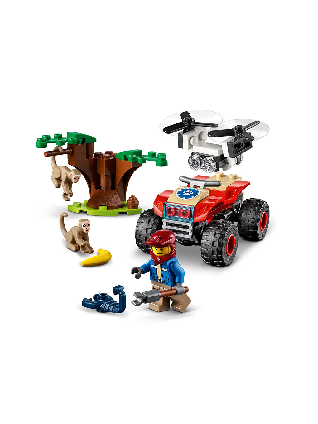Lego City Vahşi Hayvan Kurtarma Atv’si 60300-2