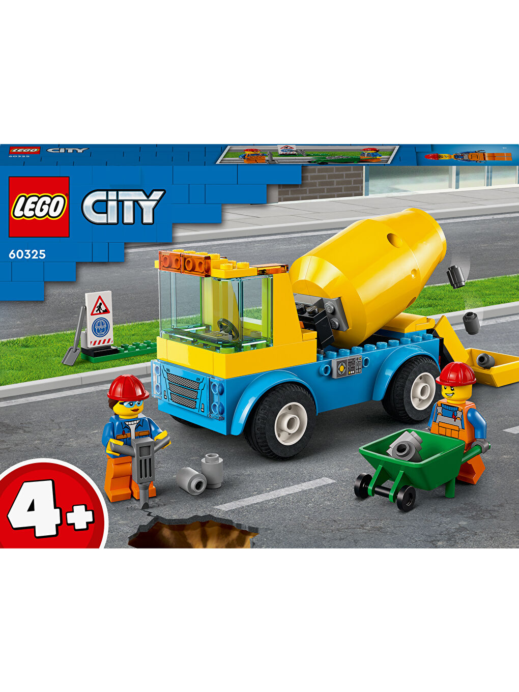 Lego City Beton Mikseri 60325-3