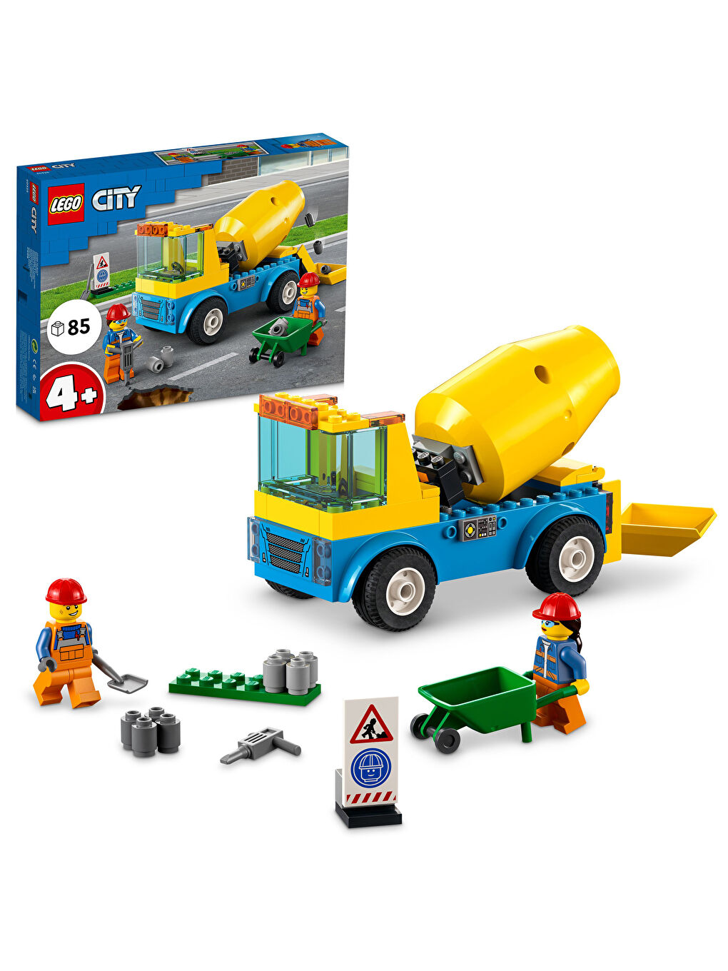 Lego City Beton Mikseri 60325-4
