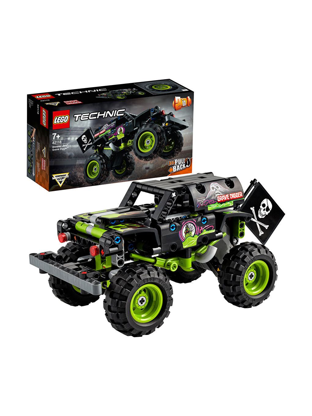 Lego Technic Monster Jam Grave Digger 42118-3