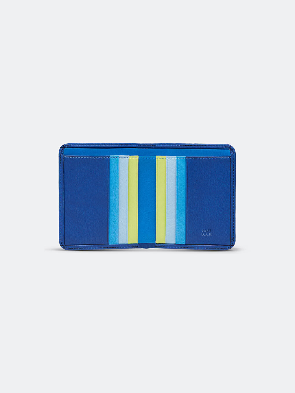 Mavi Düz Erkek Cüzdan-2