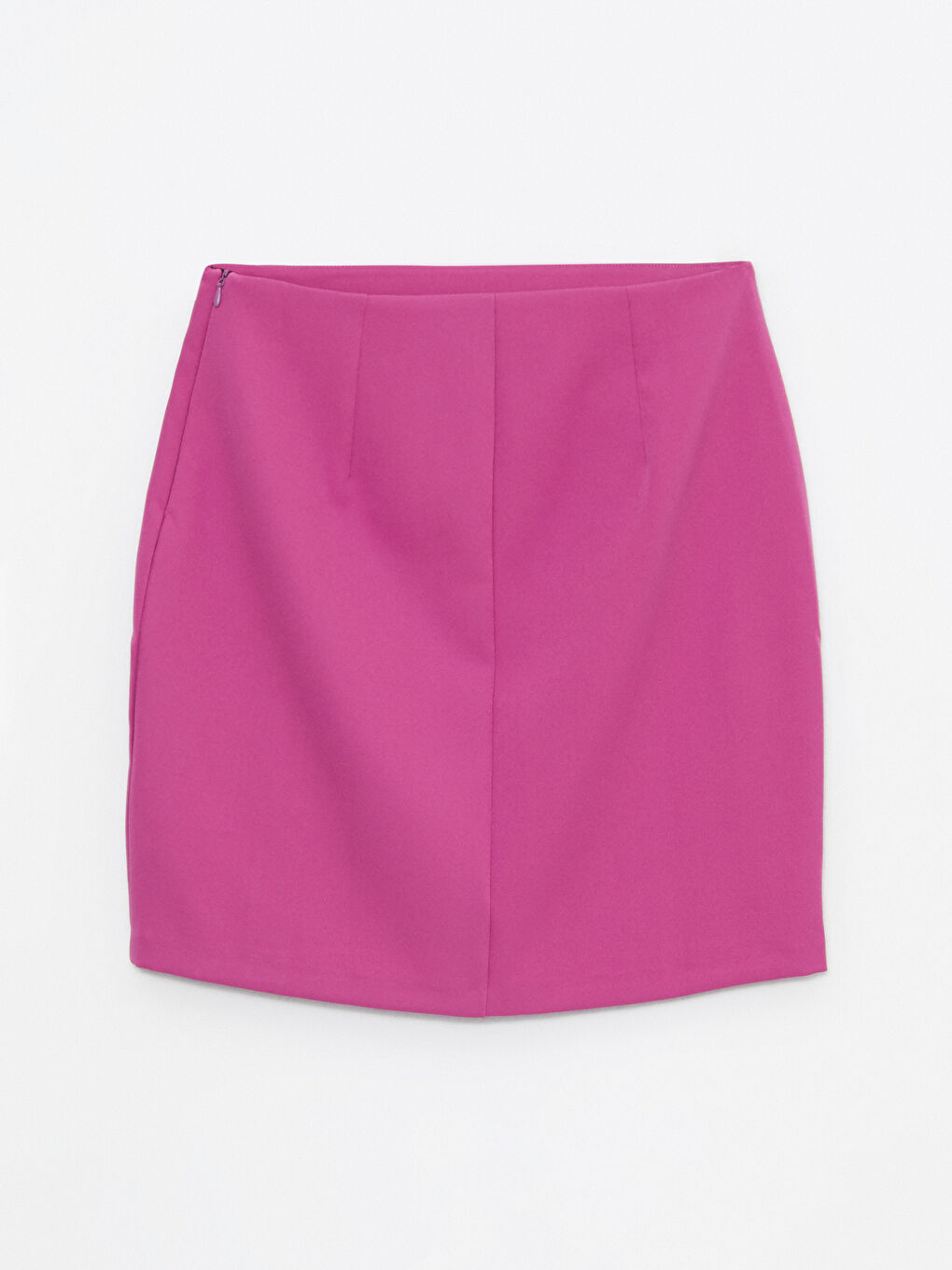 Women's Waist Zippered Regular Skirt -S2MI01Z8-R2A