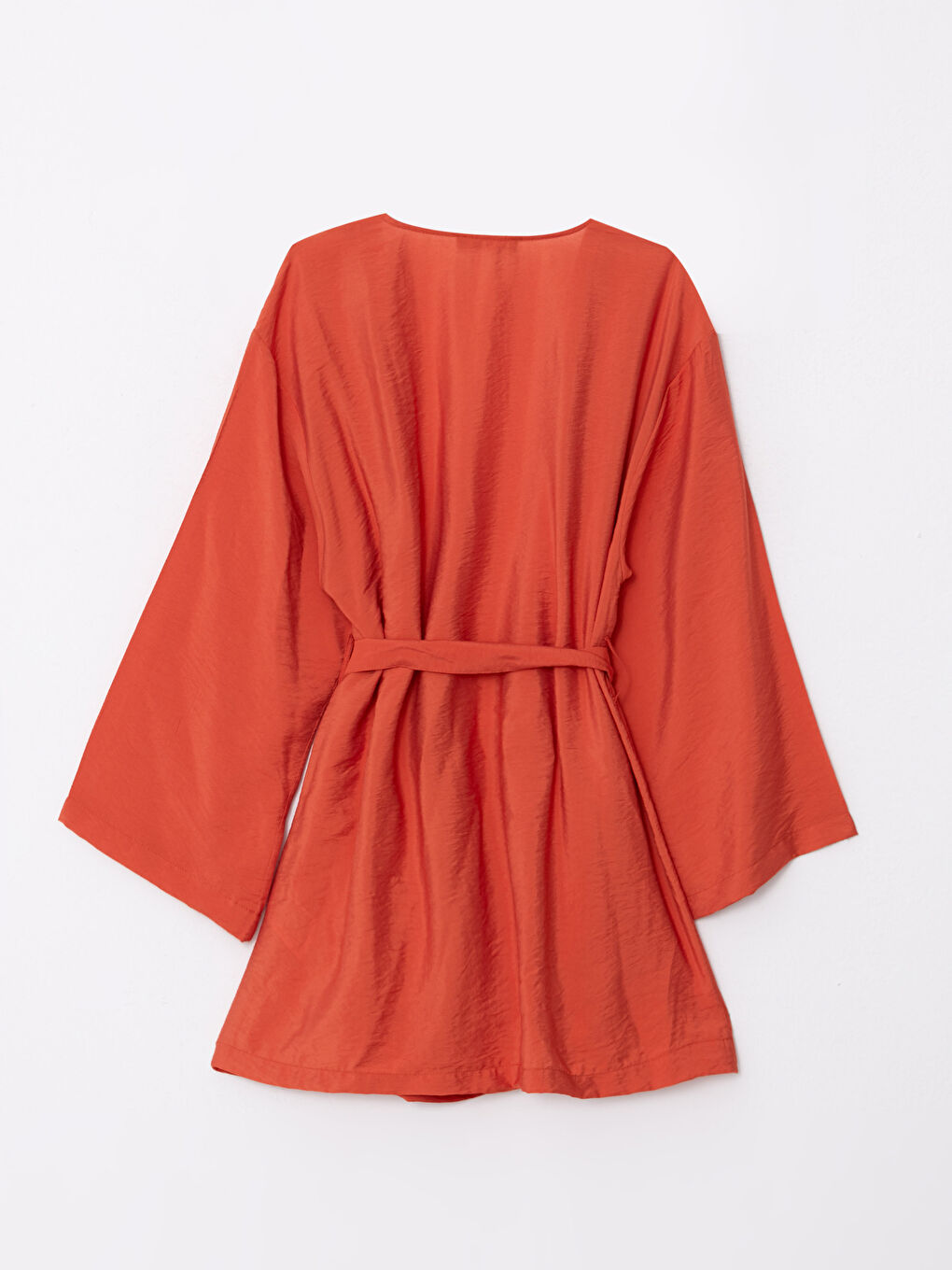 LCW Vision Turuncu Şal Yaka Kadın Kimono - 6