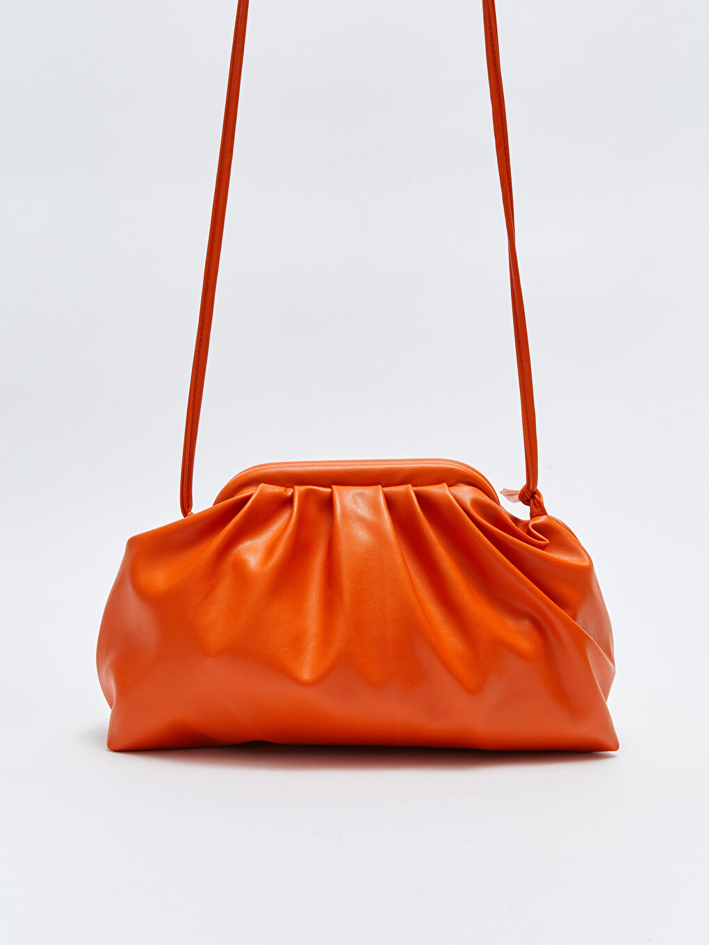 Faux Leather Women's Baguette Bag-2