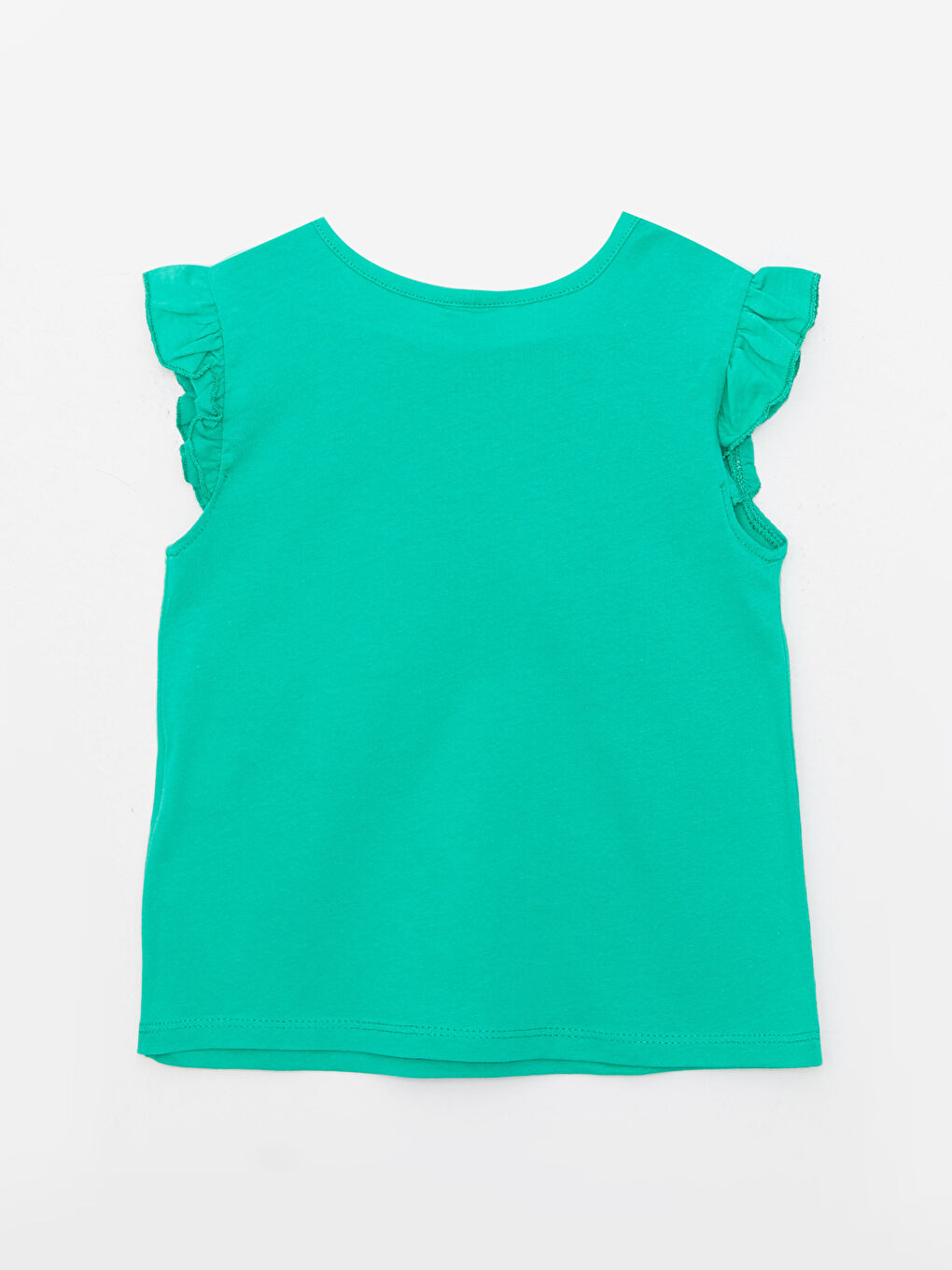 LC Waikiki Crew Neck Printed Cotton Baby Girl T-Shirt -S2MI67Z1-GHU