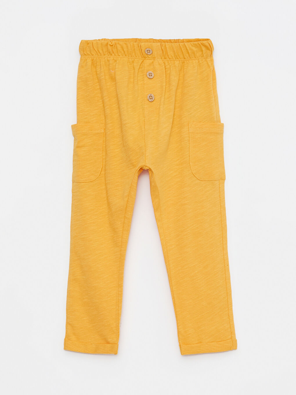 بنطال رياضي قطن أساسي بخصر مطاطي للأولاد الرضع