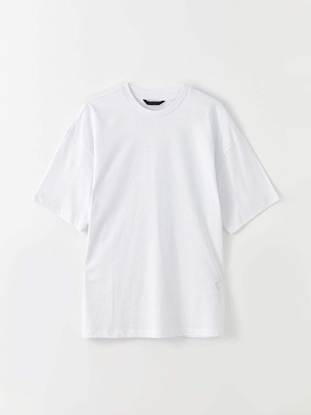 Oversize Crew Neck Short Sleeve Jersey Men's T-Shirt-5