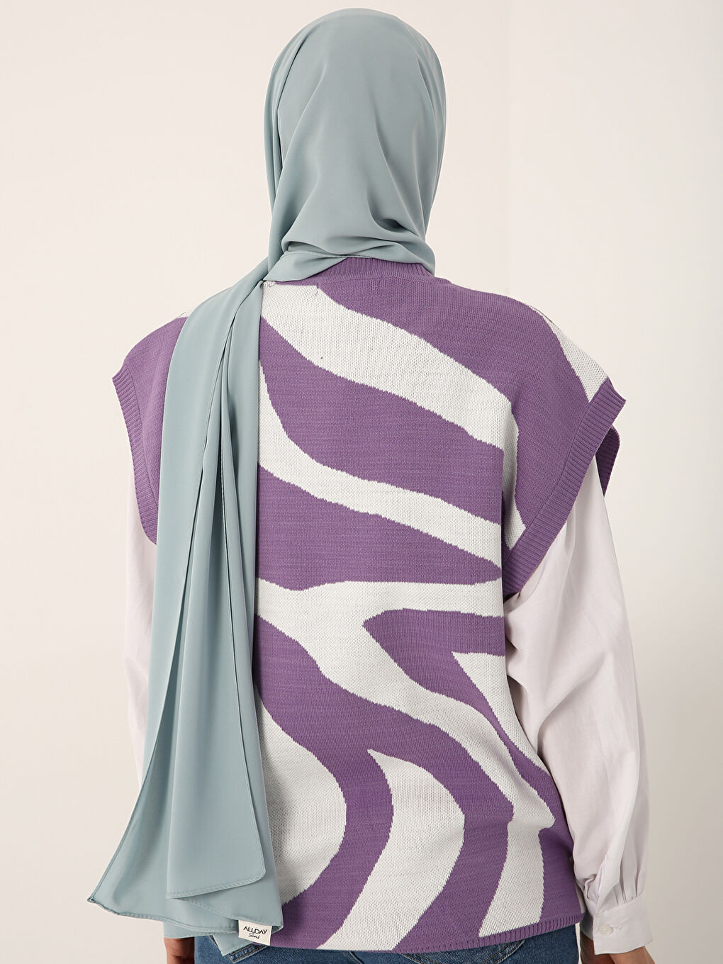 Yeşil Medine İpeği Şal-1