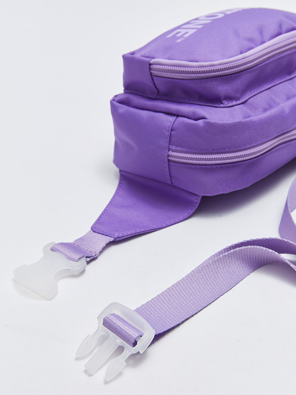 Mor Baskılı Unisex Bel Çantası-4