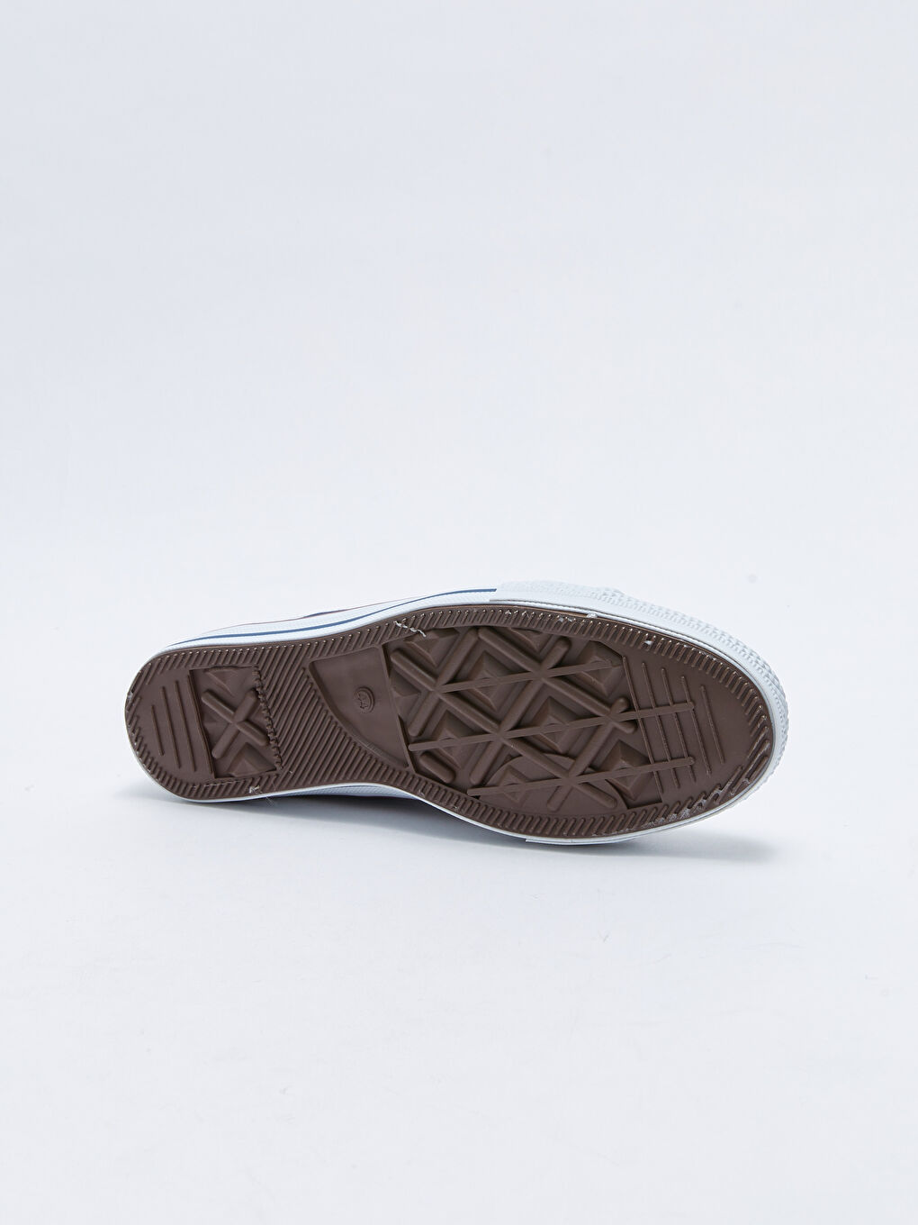 Lacivert Bağcıklı Keten Erkek Spor Ayakkabı-5