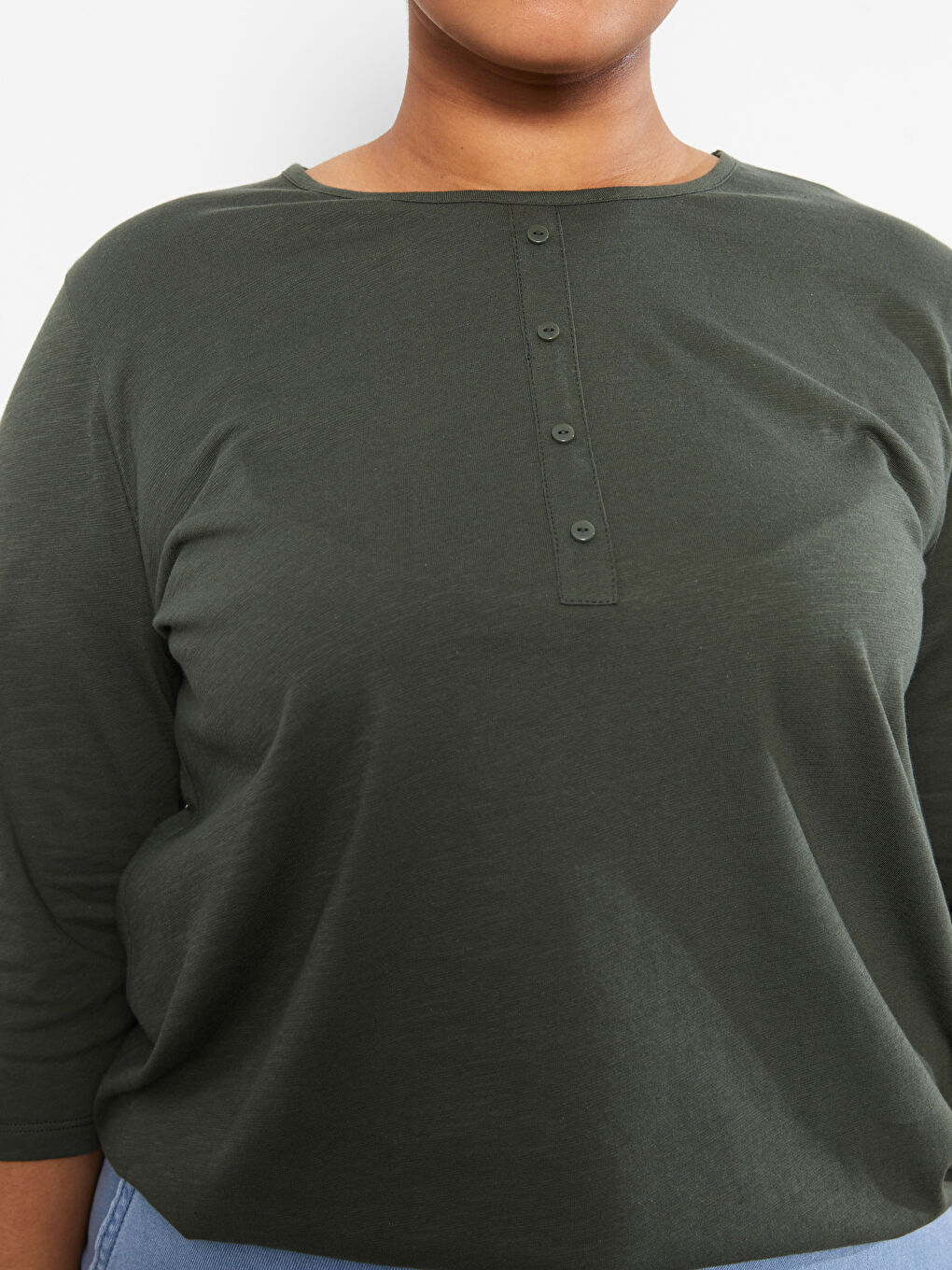 Koyu Haki Tişört-3