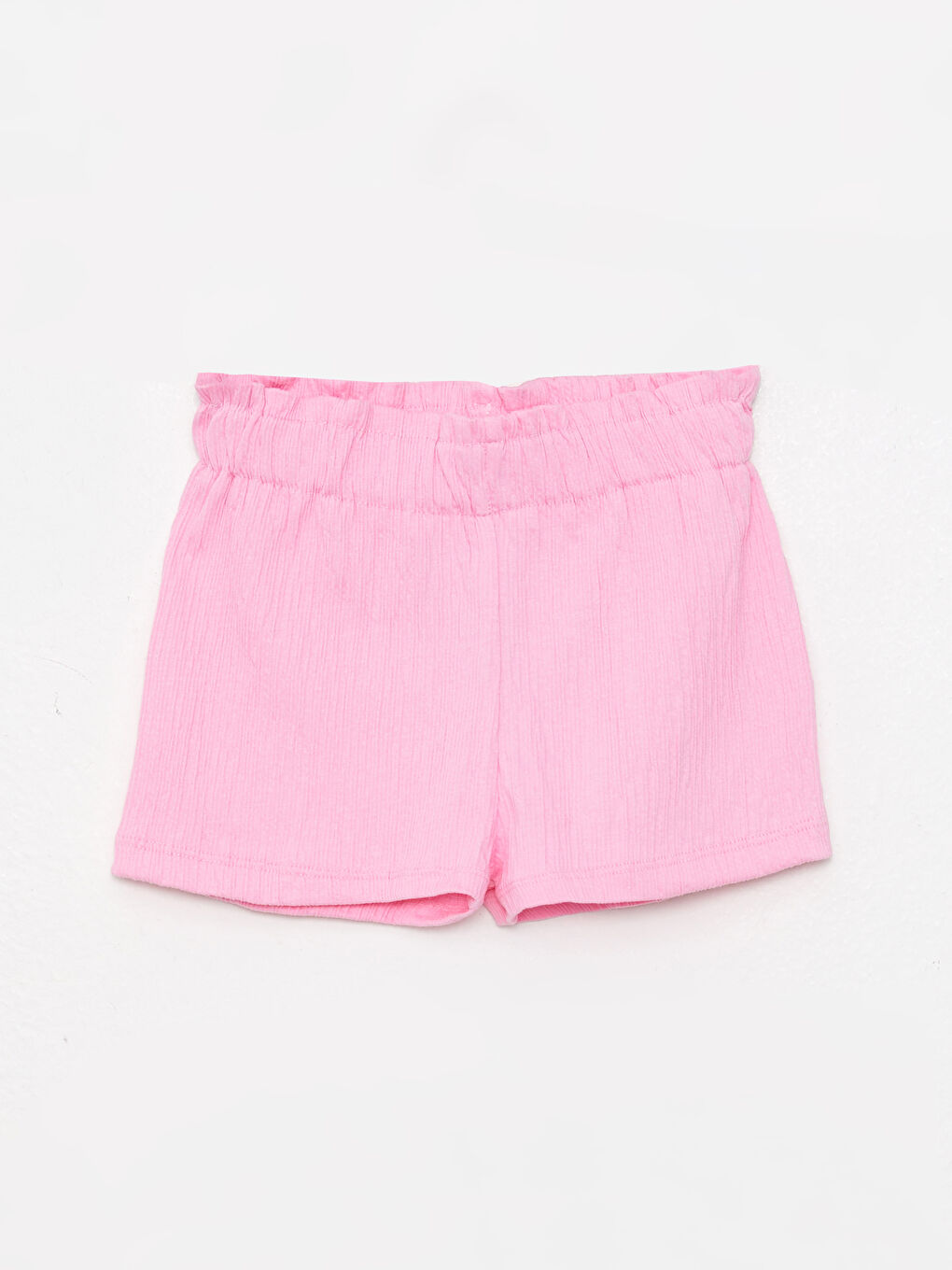 Round Neck Strap Basic Baby Girl Blouse and Shorts 2-Pack Set-2