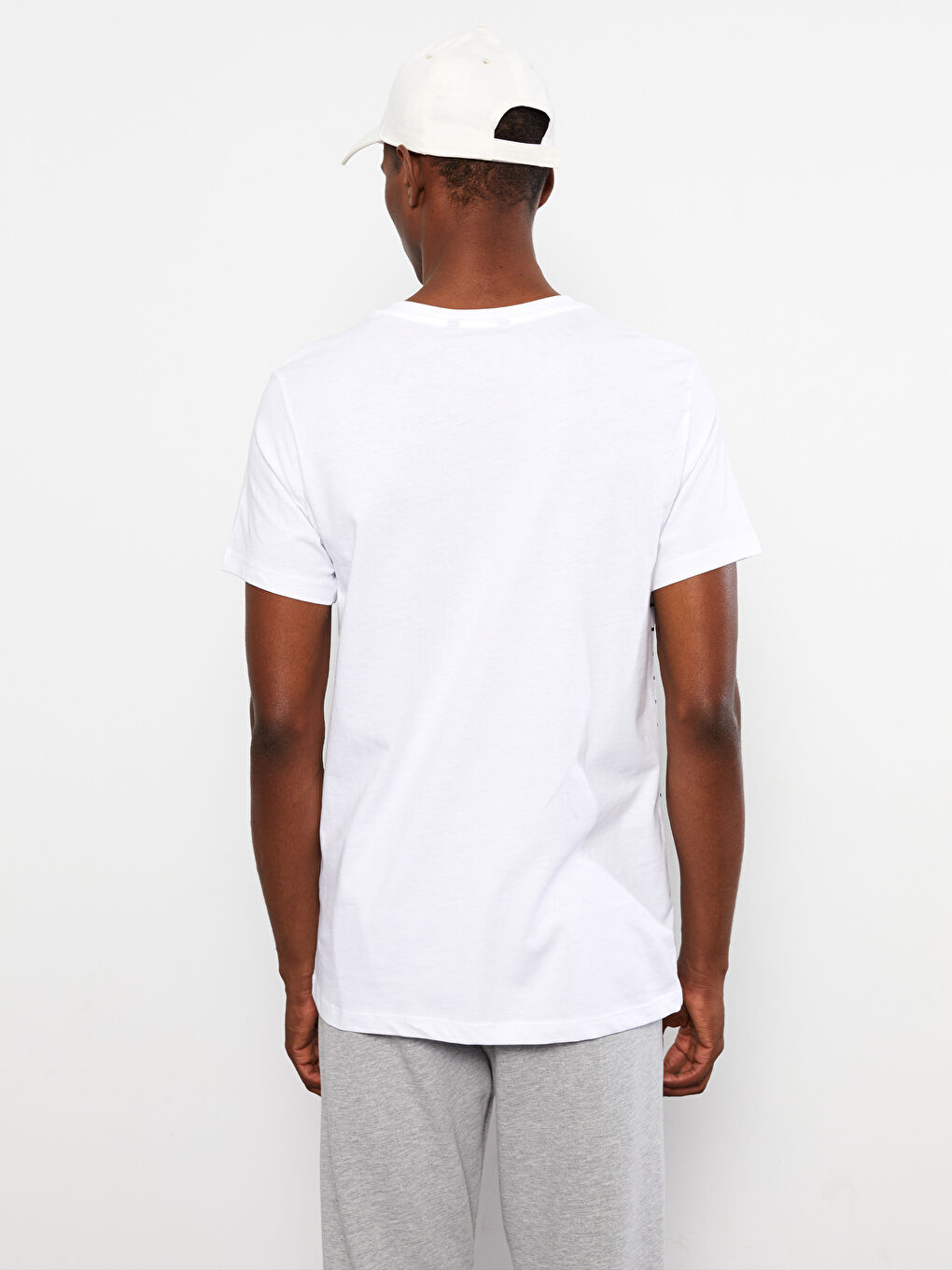 Футболка Мужская Джерси В Полоску С Короткими Рукавами И Круглым Вырезом-4