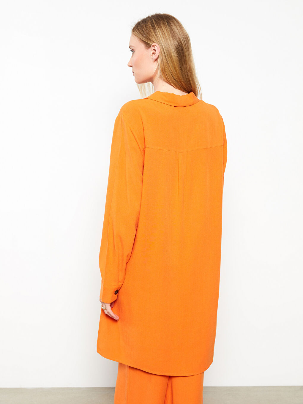 LC Waikiki Plain Long Sleeve Women's Shirt Tunic -S2MP01Z8-GDJ