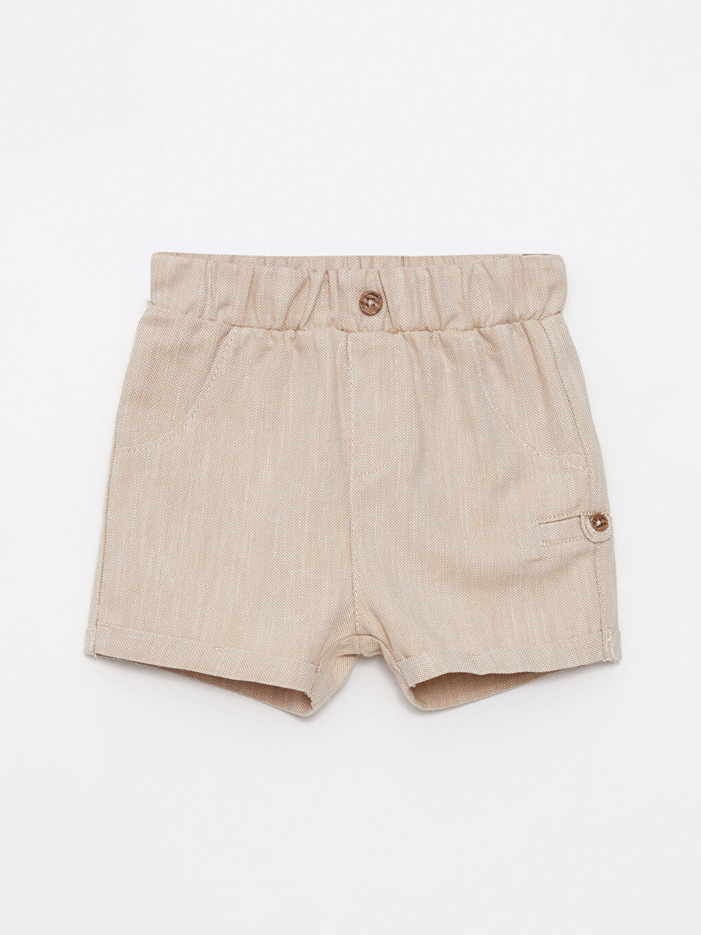 Mavi Polo Yaka Kısa Kollu Erkek Bebek Tişört ve Şort 2'li Takım-2