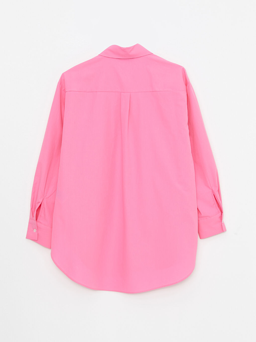 Cămașă din Bumbac cu Nasturi, Mânecă Lungă, Regular pentru Femei-7