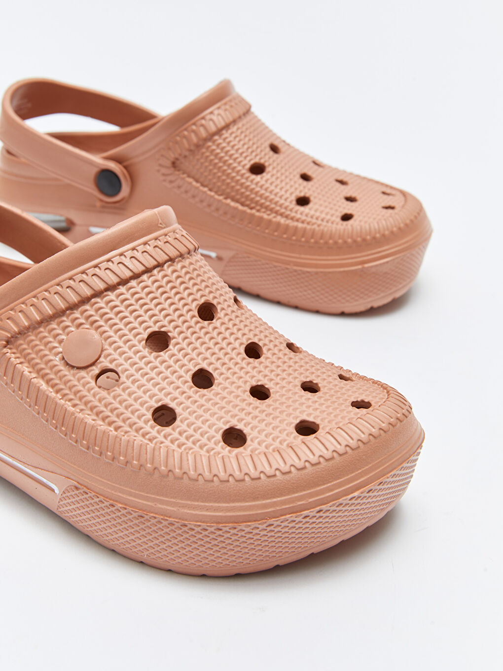 Kahverengi Önü Kapalı Erkek Plaj Sandaleti-2