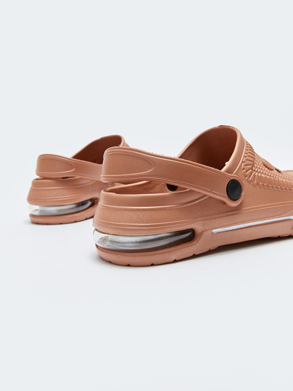 Kahverengi Önü Kapalı Erkek Plaj Sandaleti-4