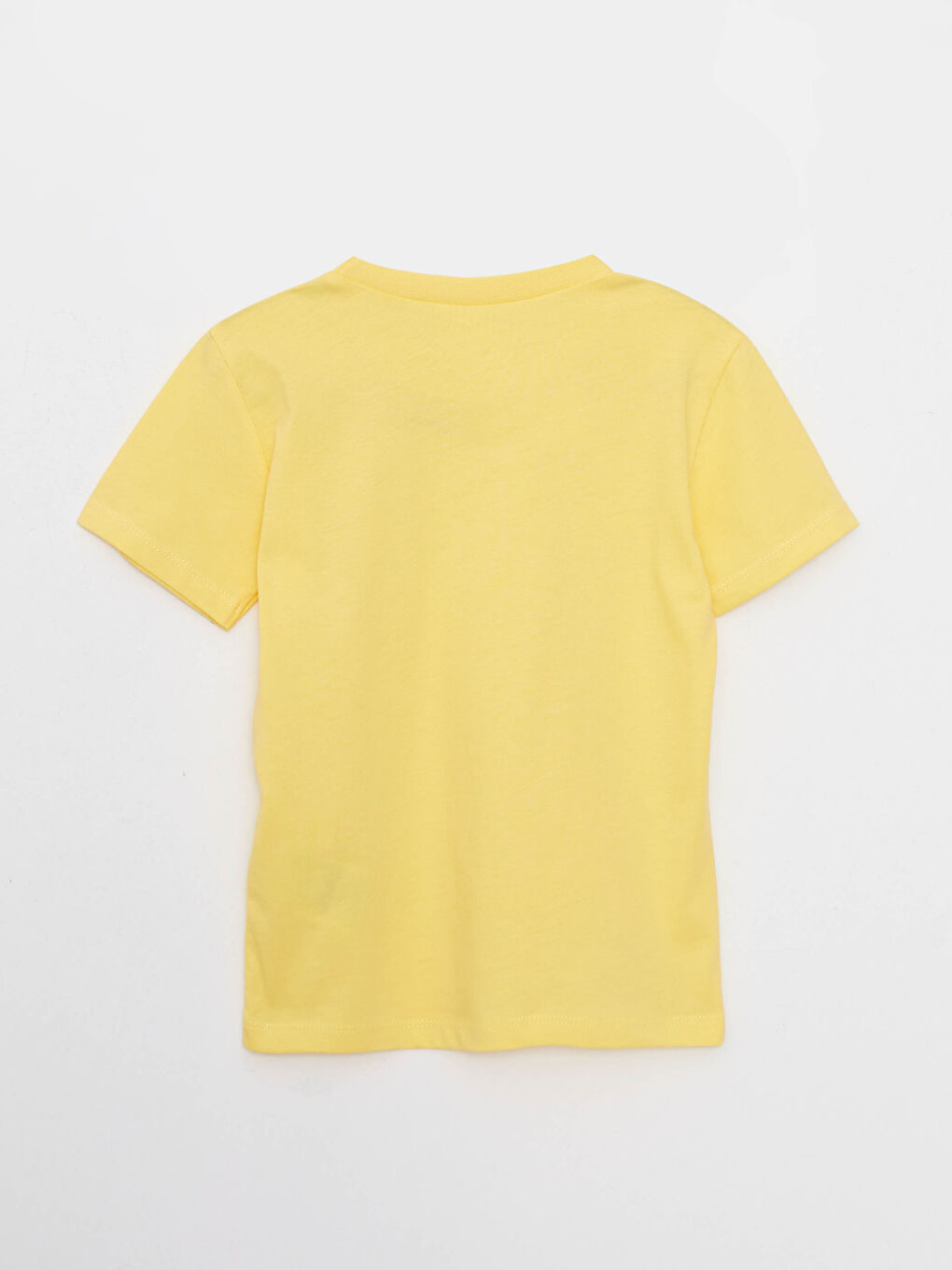 Crew Neck Short Sleeve Printed Cotton Baby Boy T-Shirt-1