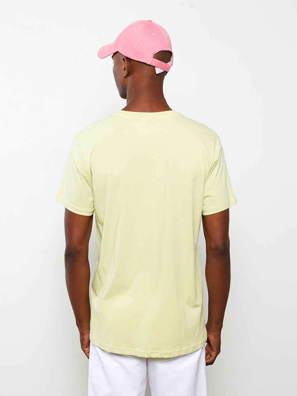 Crew Neck Short Sleeve Printed Combed Cotton Men's T-shirt-4