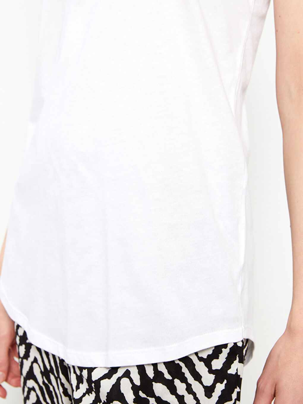 U Neck Women's T-Shirt-3