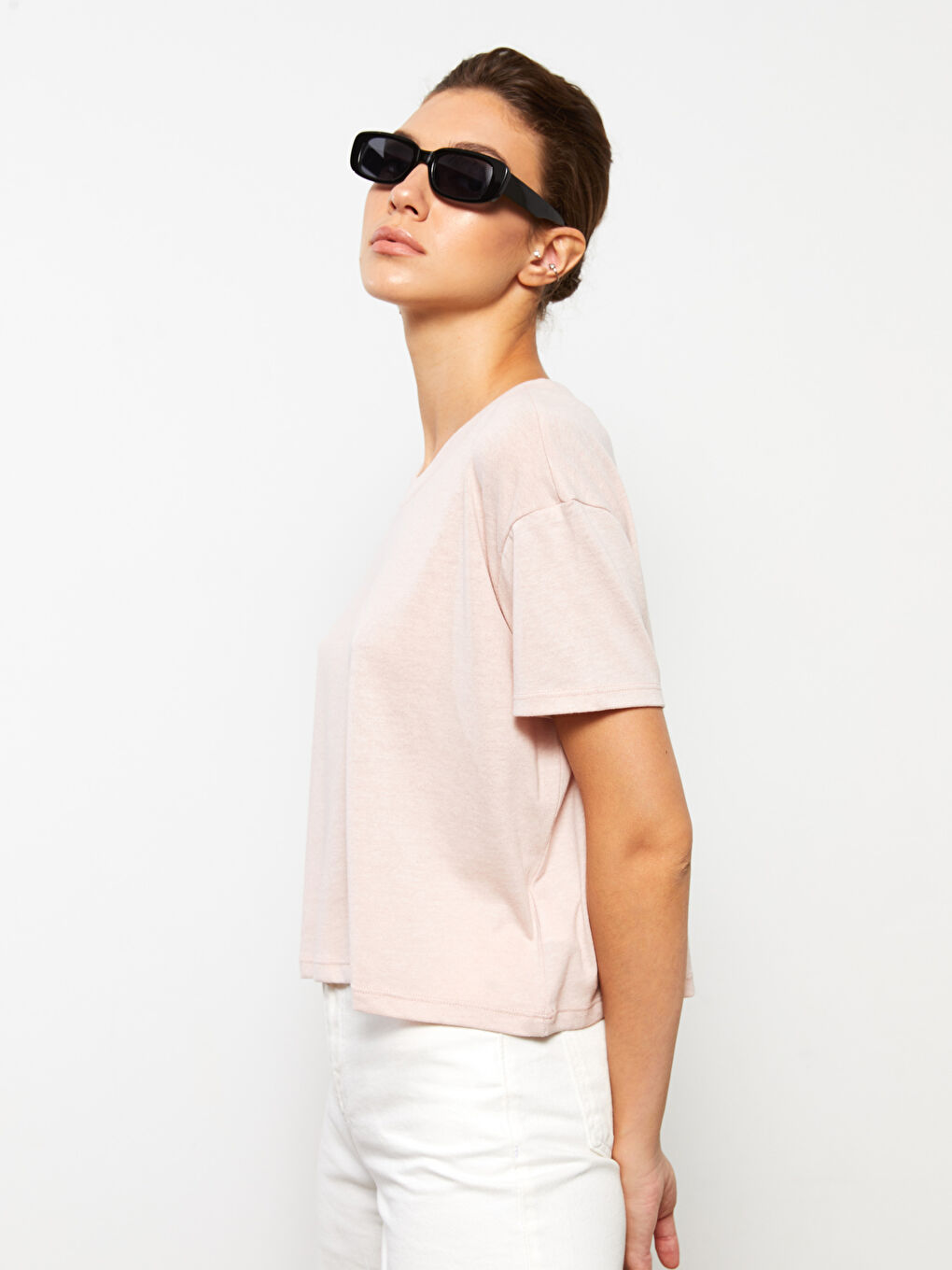 U Neck Women's T-Shirt-2