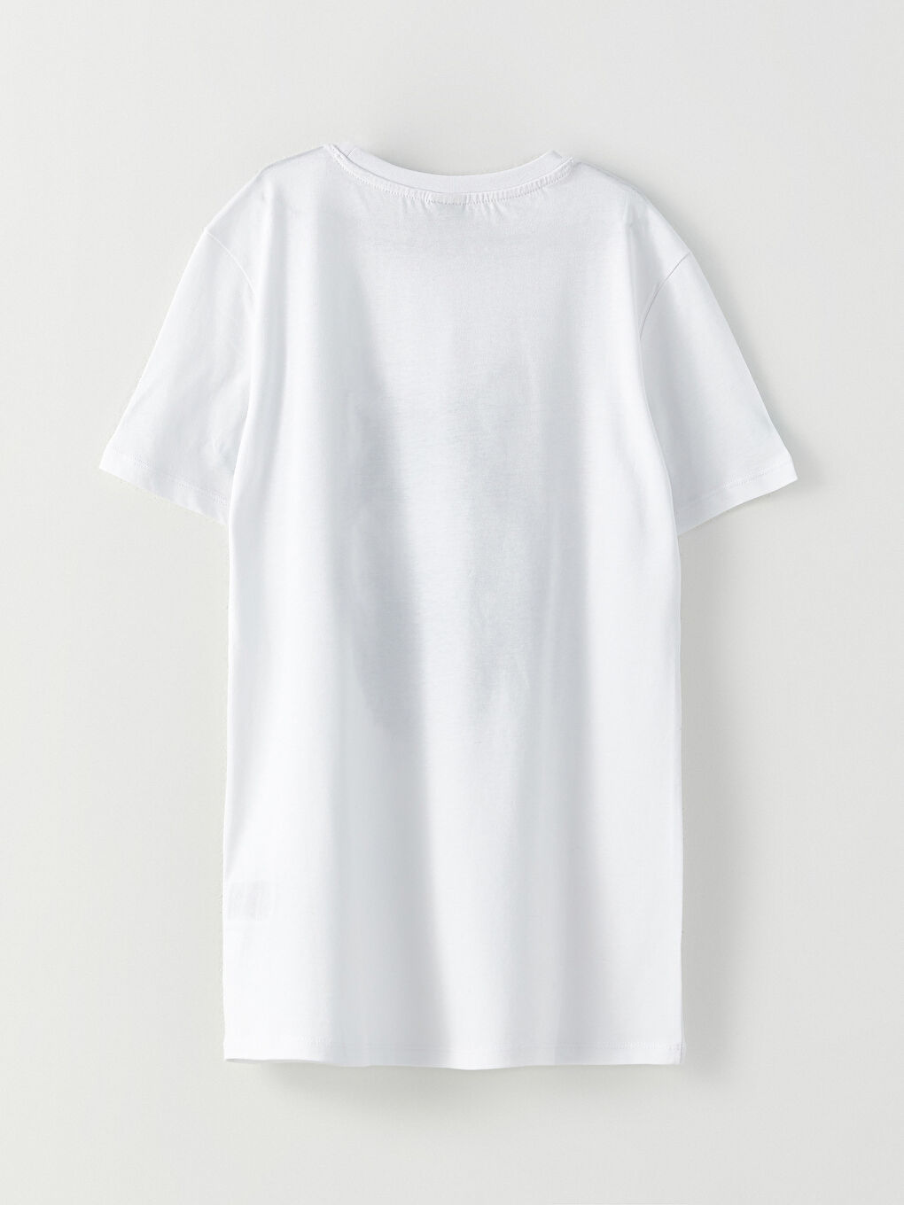 Crew Neck Printed Short Sleeve Cotton Boy T-shirt-1