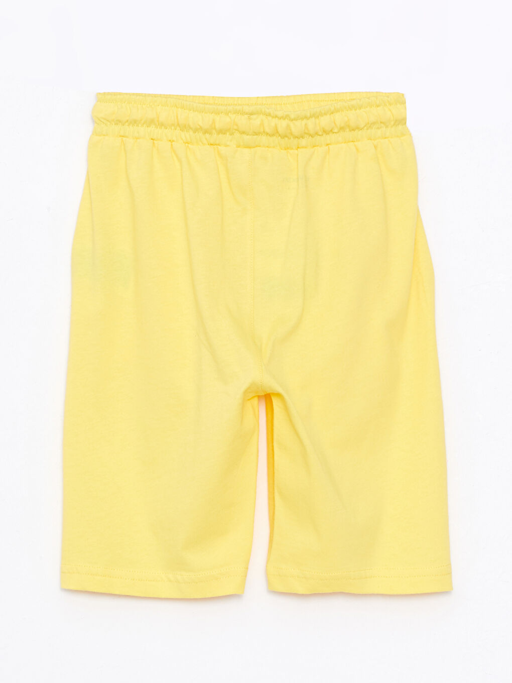 شورت للأولاد مطبوع بخصر مرن-1