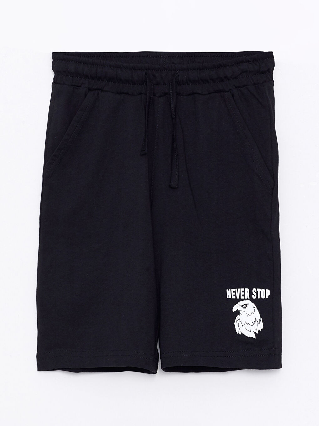 شورت للأولاد مطبوع بخصر مرن